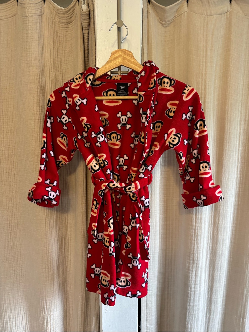 Paul Frank Toddler Robe- 4T